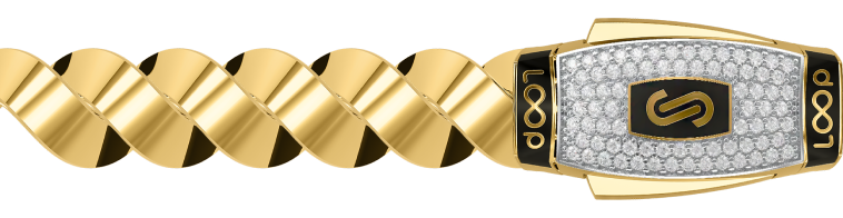 PLAIN SHARP- PAVE LOCK ,